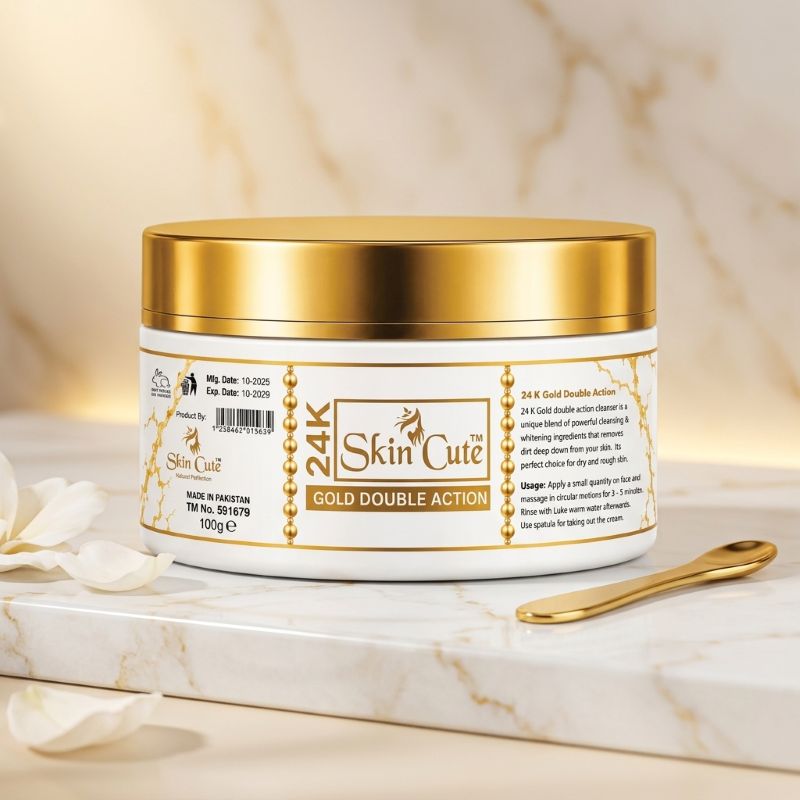 Skin Cute 24K Gold Double Action