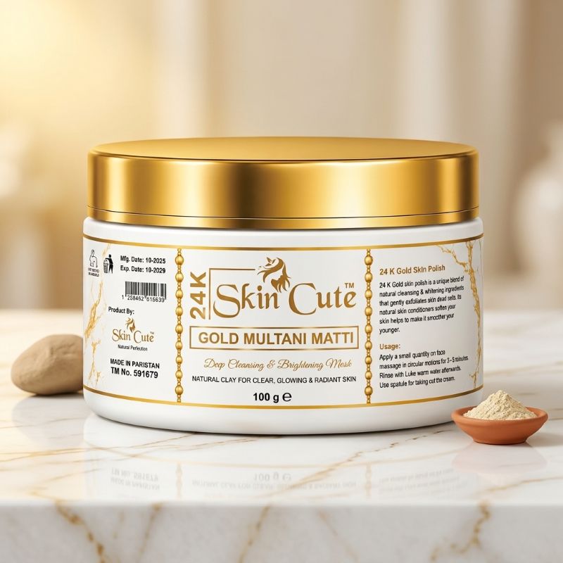 Skin Cute 24K Gold Multani Matti