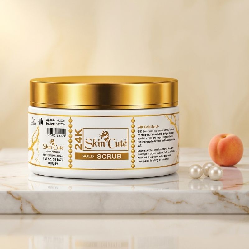 Skin Cute 24K Gold Scrub