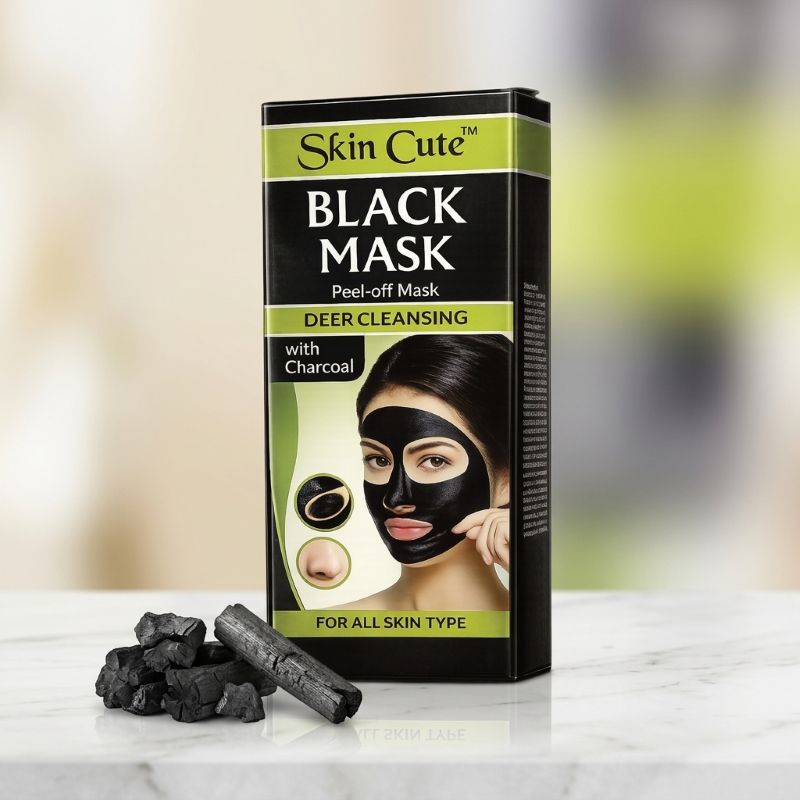 Skin Cute Black Mask Peel-off Mask with Charcoal