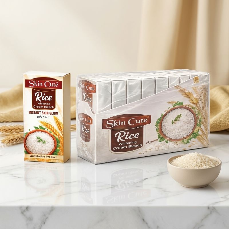Skin Cute Rice Whitening Cream Bleach