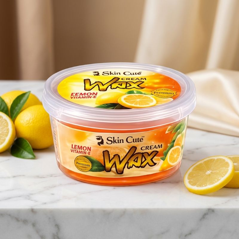 Skin Cute Lemon Vitamin-E Cream Wax 1000g