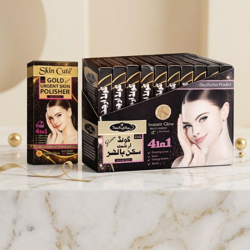 Skin Cute 24K Gold Urgent Skin Polisher with Serum