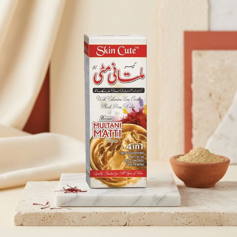 Skin Cute Resar Multani Matti Cream