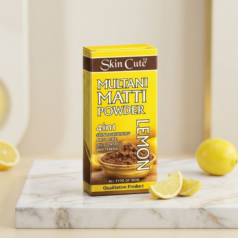 Skin Cute Multani Matti Powder Lemon